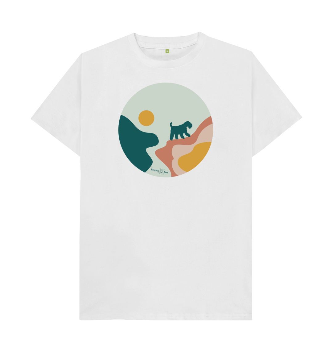 White Be More Bob T-Shirt - going my own way