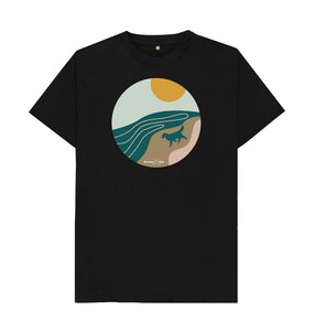 Black Be More Bob T-Shirt - beach life