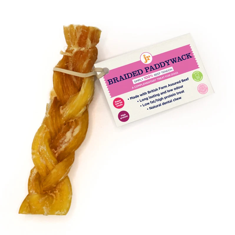 Super Low Fat Chew - Braided Paddywack | JR Pet