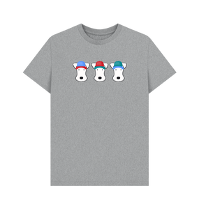 Athletic Grey Printed T-shirt