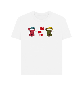 White Printed T-shirt Front