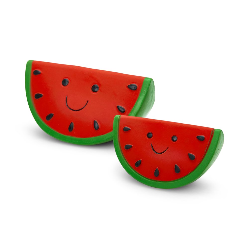 Petface Foodie Faces Latex Watermelon Dog Toy