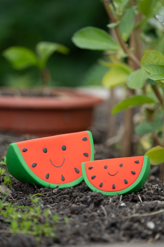 Petface Foodie Faces Latex Watermelon Dog Toy