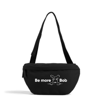 Load image into Gallery viewer, Black Be More Bob cross body bag