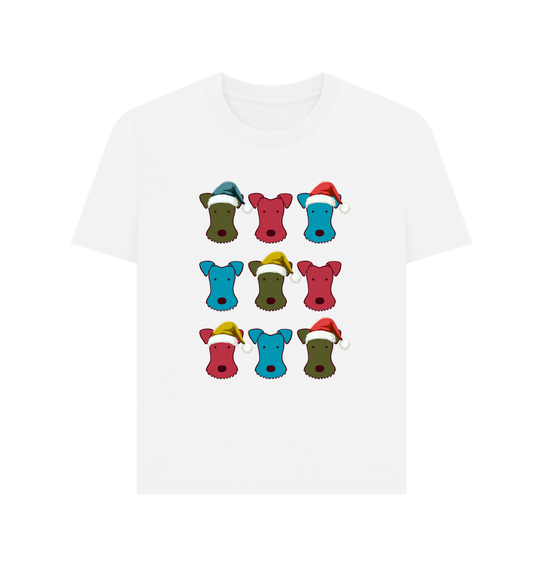 White Printed T-shirt Front