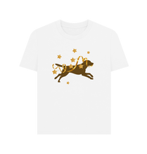 Load image into Gallery viewer, White Printed T-shirt Front
