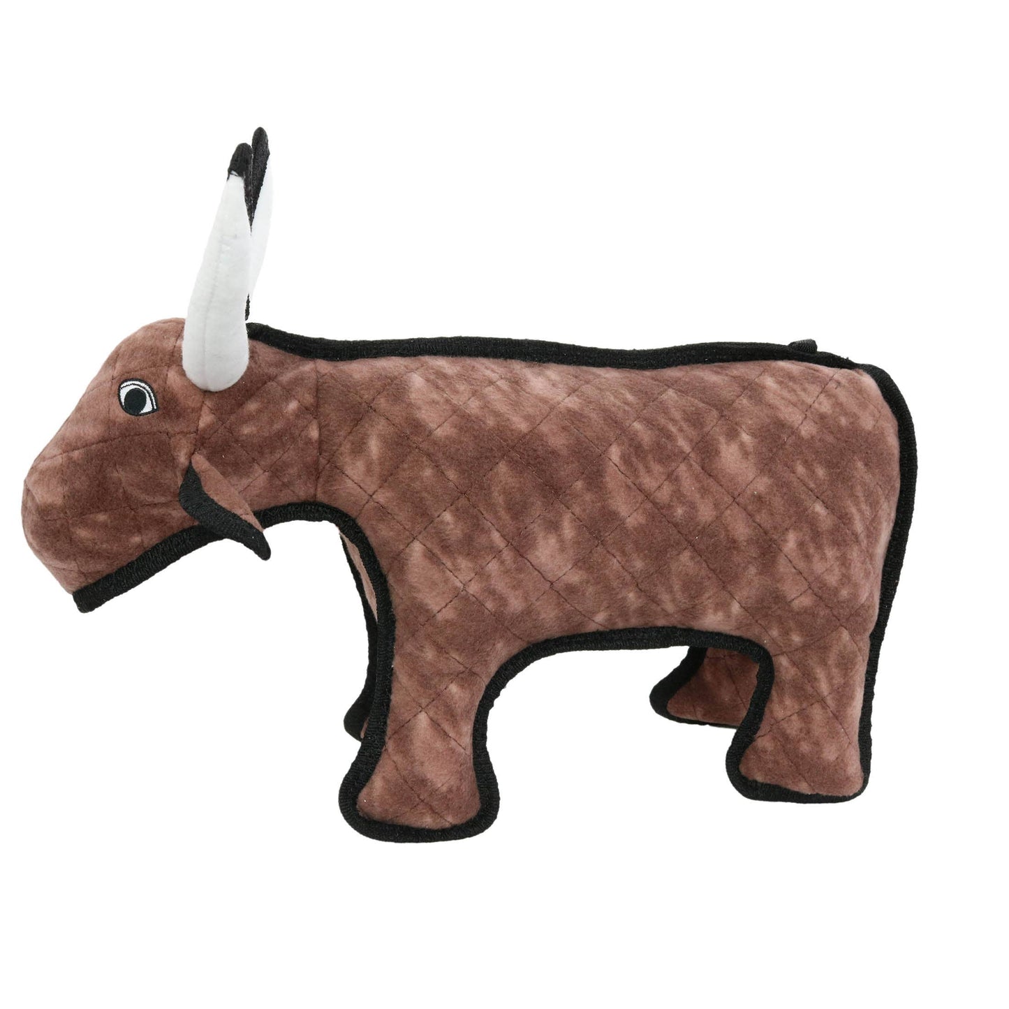Tuffy Medium Barnyard Bull, Durable, Tough, Dog Toy