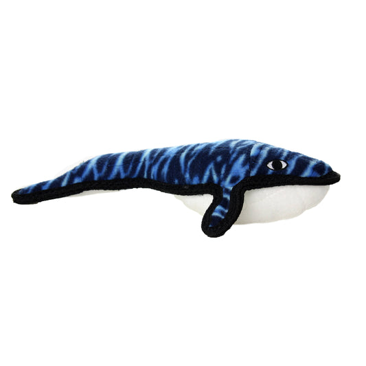Ocean Whale, Durable, Tough, Squeaky Dog Toy | Tuffy