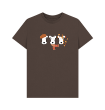 Load image into Gallery viewer, Chocolate Printed T-shirt Front