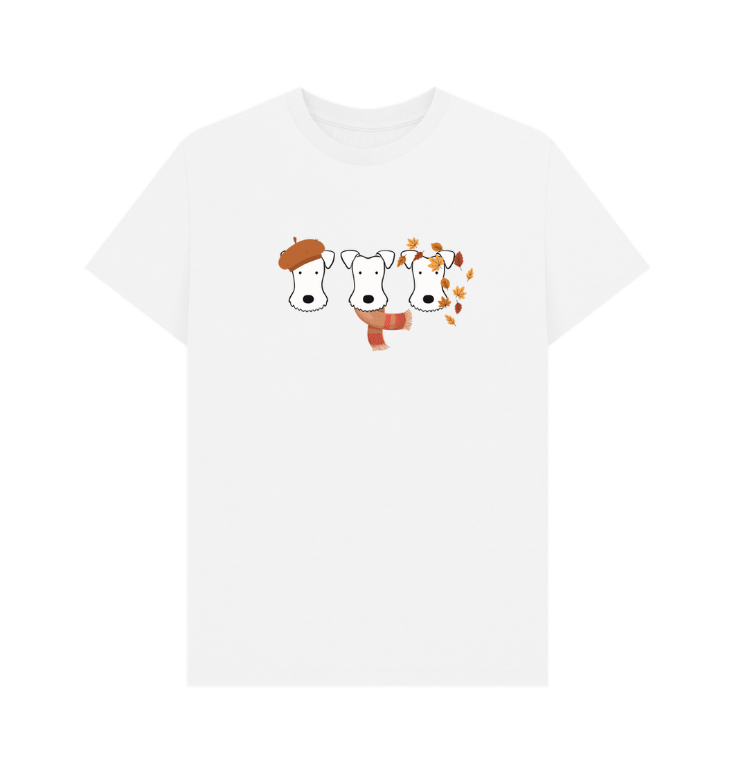 White Printed T-shirt Front