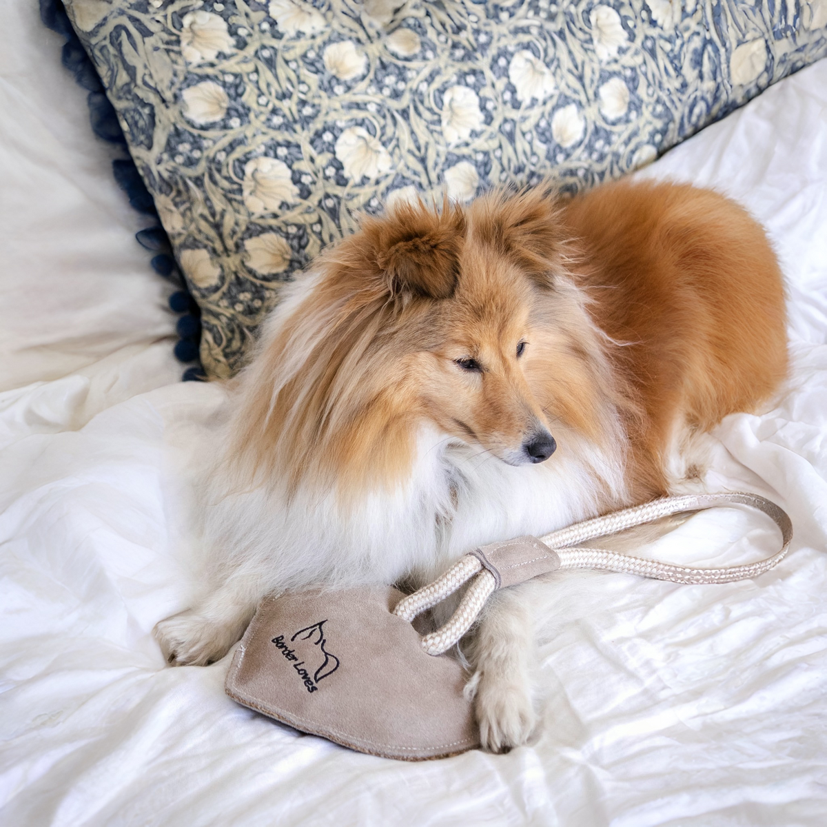 Eco Suede Heart on a Rope