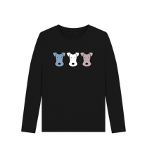 Load image into Gallery viewer, Black Foxy! Long Sleeve T-shirt