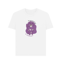 Load image into Gallery viewer, White Printed T-shirt Front