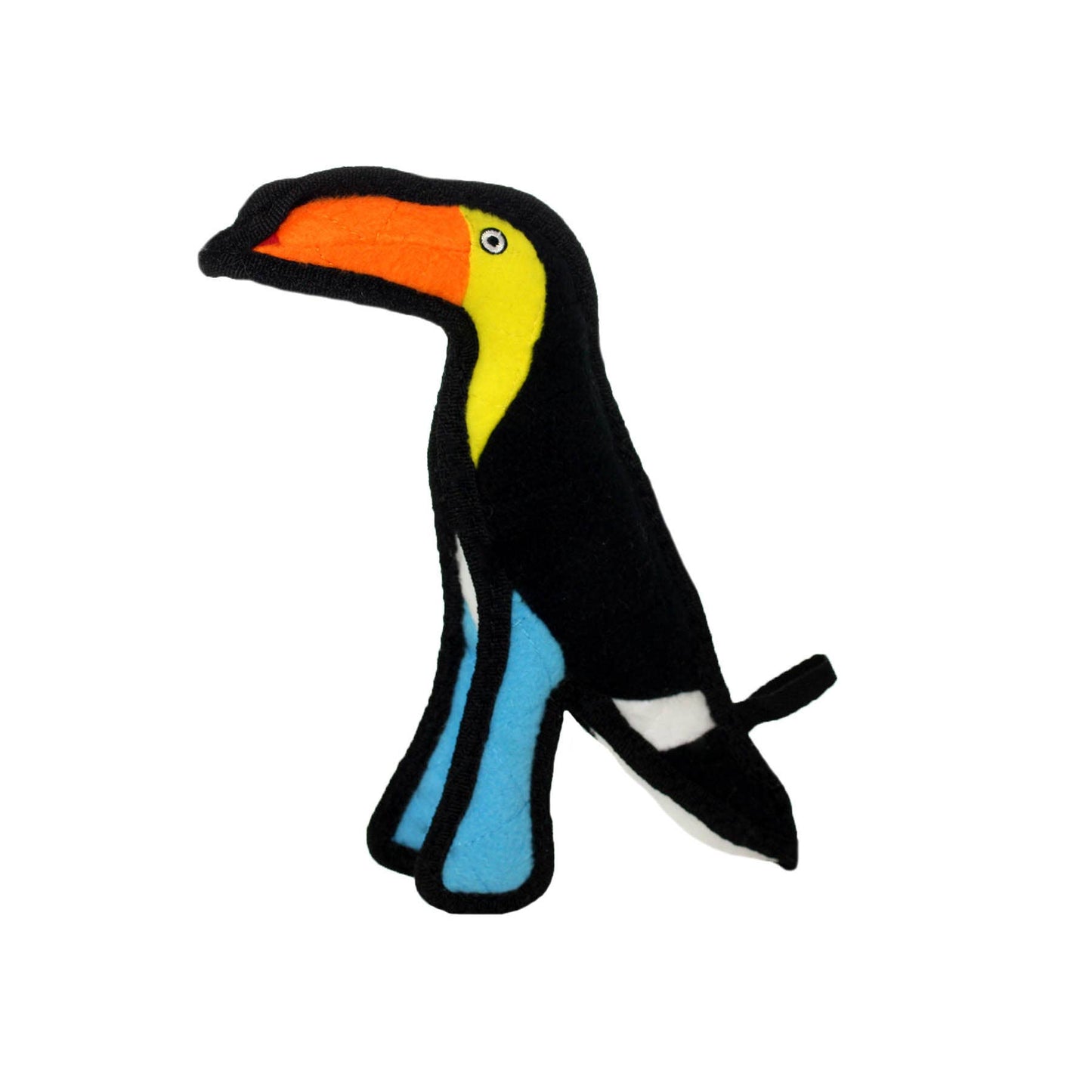 Tuffy Jr Zoo Toucan, Durable, Squeaky Dog Toy