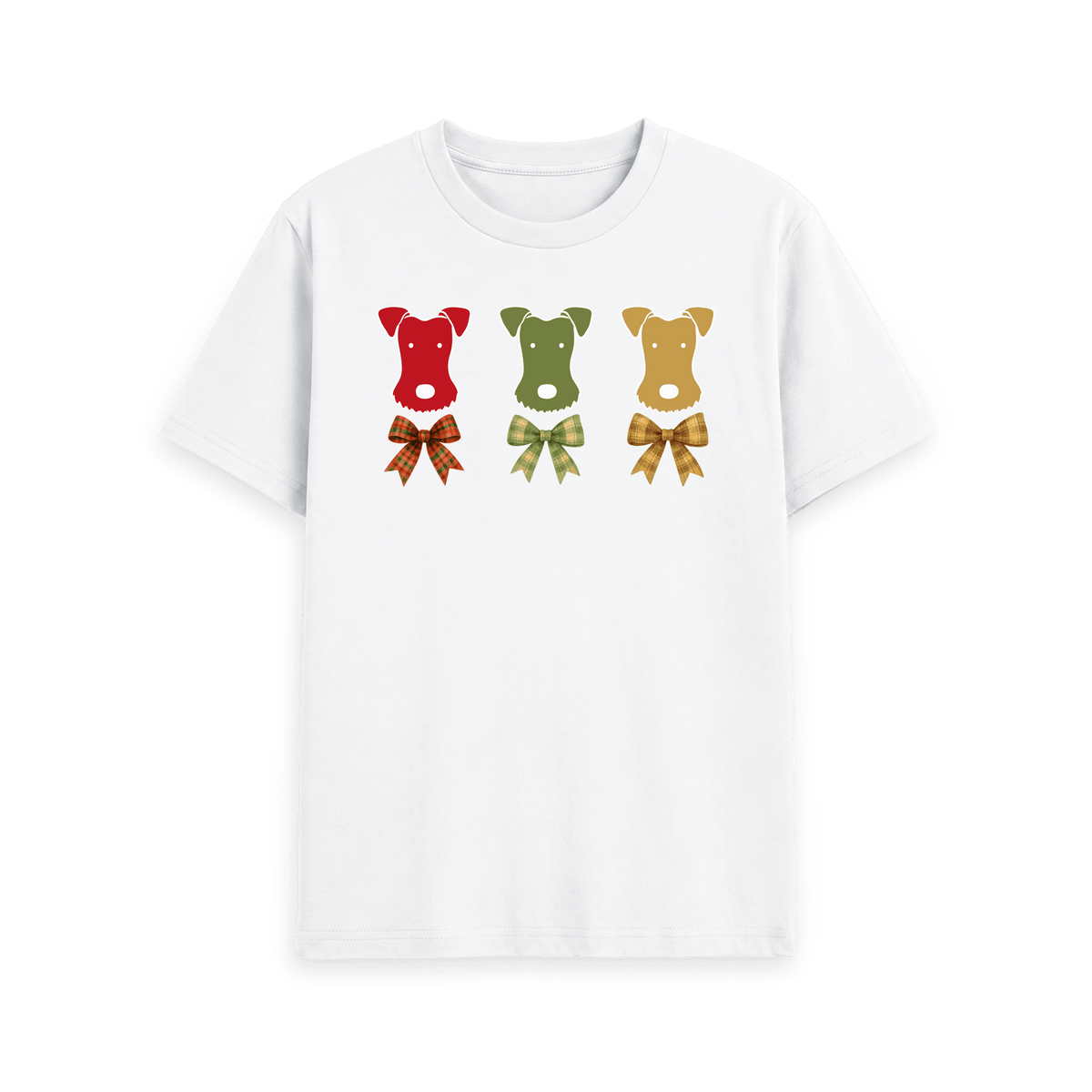 White Printed T-shirt Front
