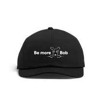 Load image into Gallery viewer, Black Be More Bob baseball cap