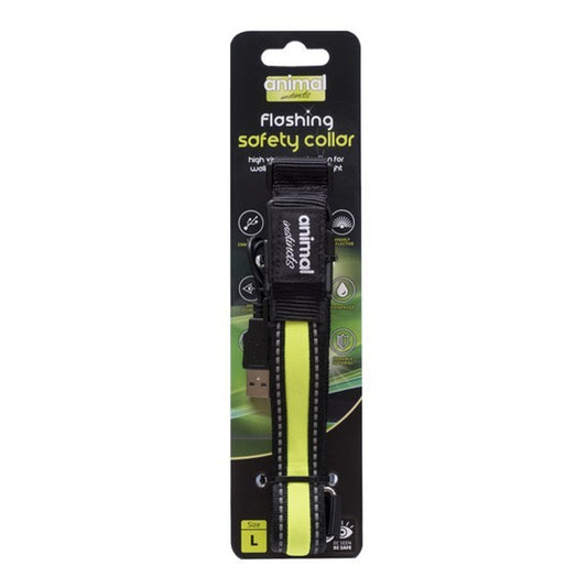 Flashing Safety Collar - Yellow