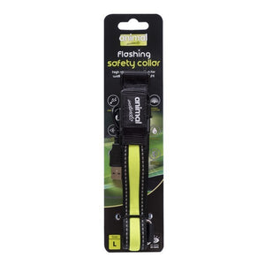 Flashing Safety Collar - Yellow