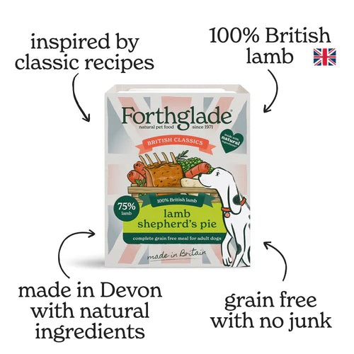 Forthglade British classics - Lamb Shepherd's Pie