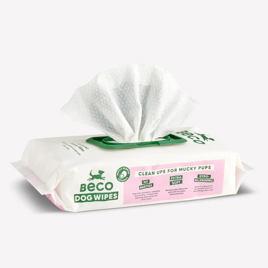 Beco Dog Wipes | Coconut Scented | 80 Pack