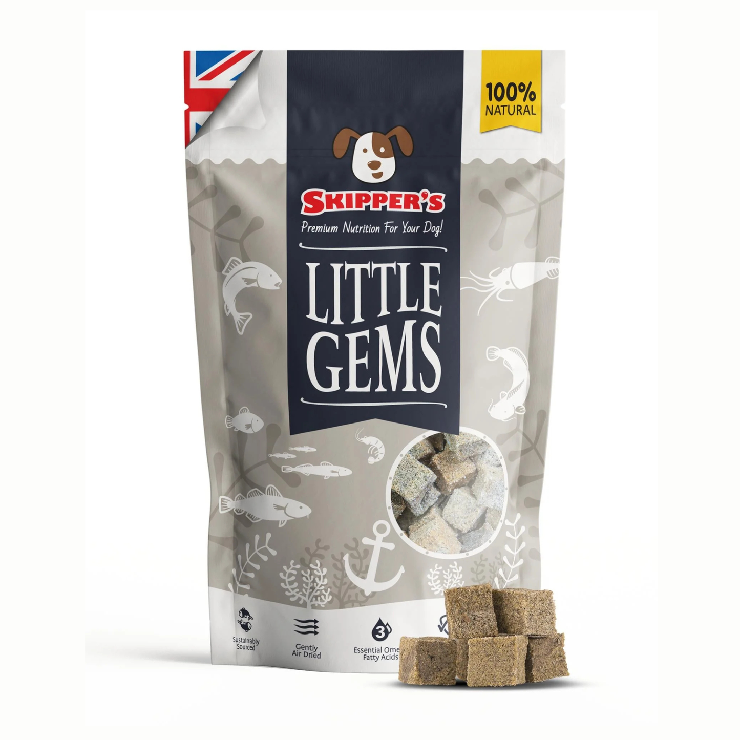 Natural Little Gems Fish Treats - Hypoallergic - Skipper's