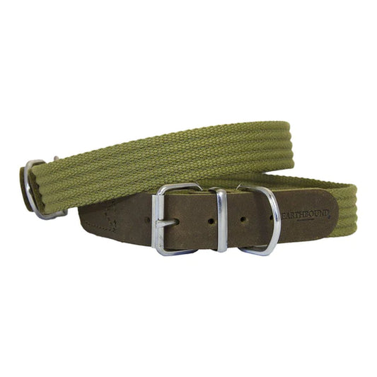 Earthbound Cotton Collar - Green