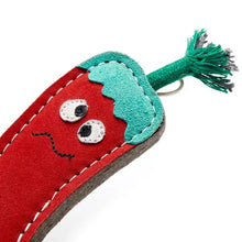 Load image into Gallery viewer, Chad the Red Hot Chilli Pepper, Eco Dog Toy