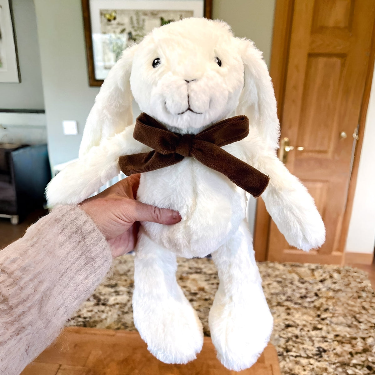 Yuki Snowy Rabbit Christmas Dog Toy