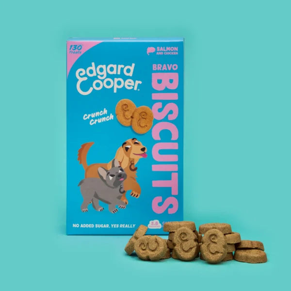 Edgard Cooper Bravo Biscuits - Salmon & Chicken