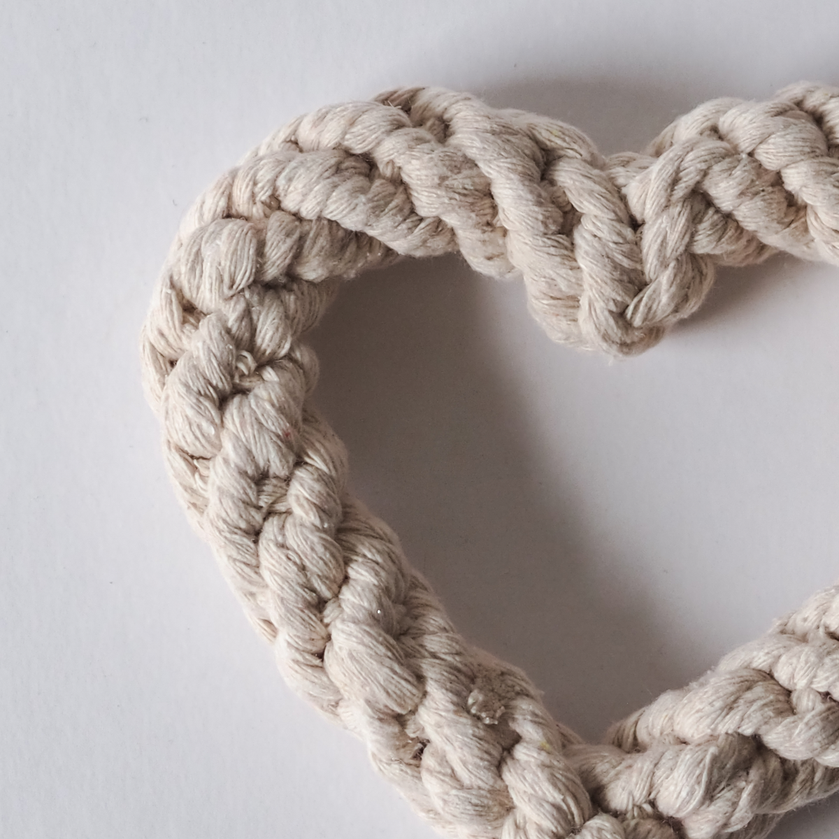 Cotton Heart Rope