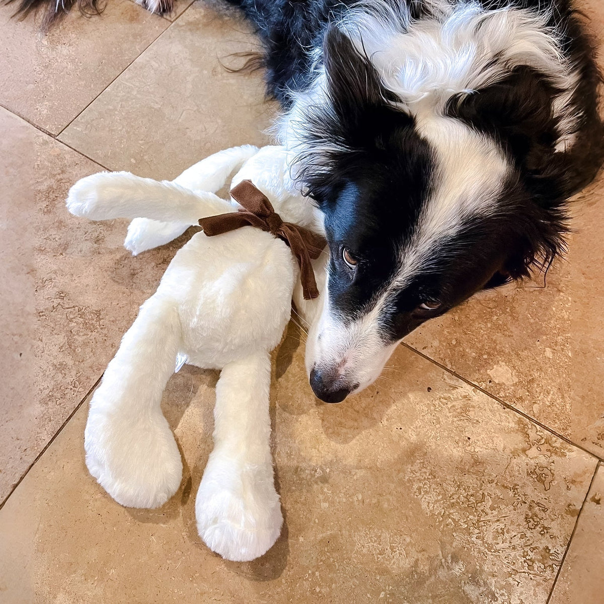 Yuki Snowy Rabbit Christmas Dog Toy