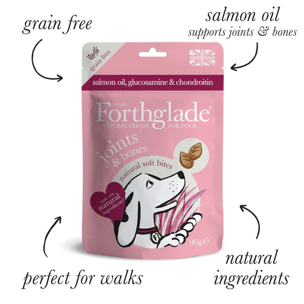 Forthglade Functional Soft Bites Joints & Bones with salmon oil