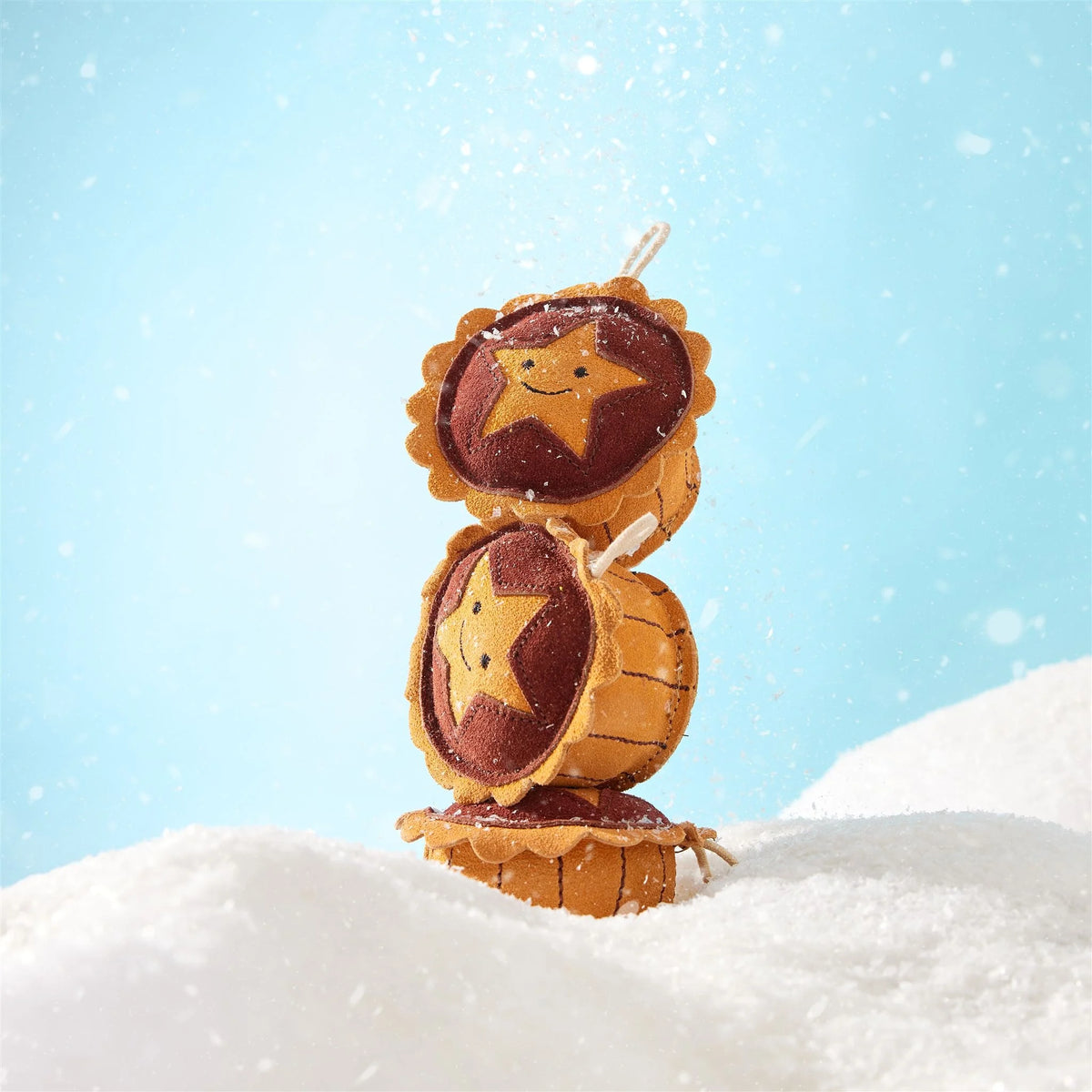 Green & Wild’s Merry the Mince Pie Eco Dog Toy