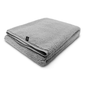 Pup & Kit Pet Protector Waterproof Pet Blanket - cosy sherpa fleece - Grey