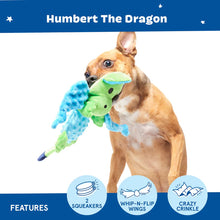 Load image into Gallery viewer, BARK Humbert The Dragon Dog Toy