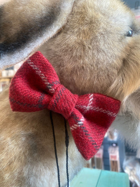Tweed Tartan Bowtie