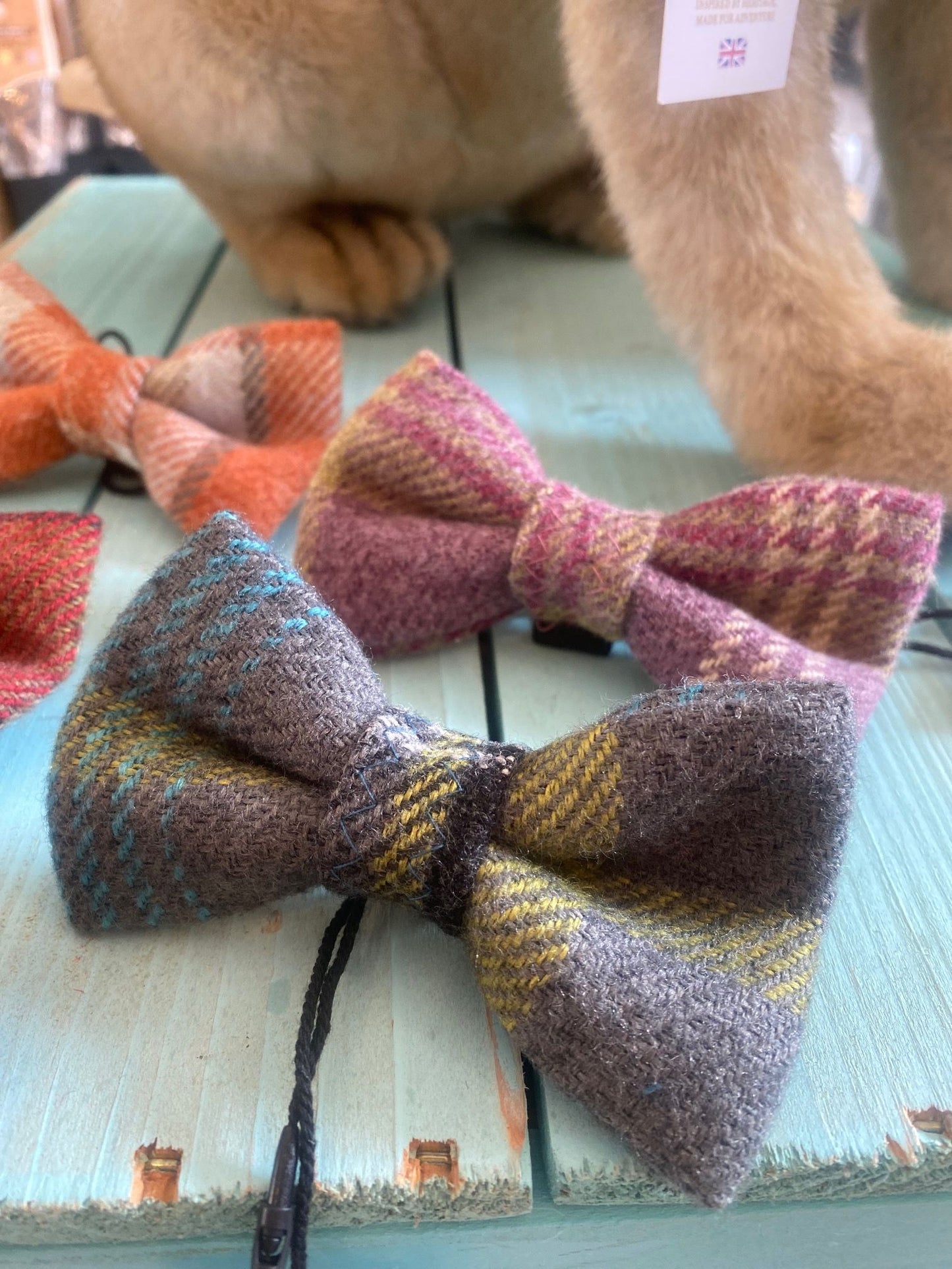 Tweed Tartan Bowtie