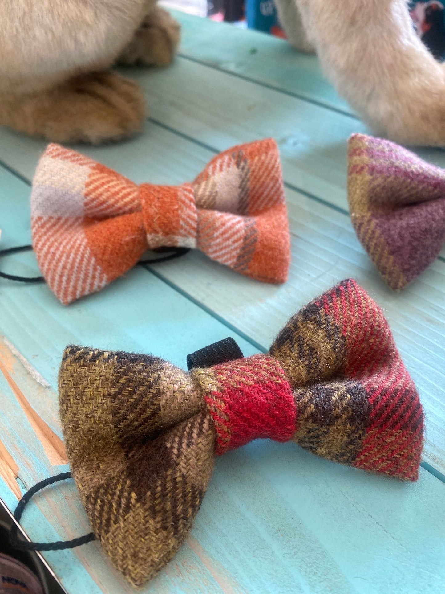 Tweed Tartan Bowtie