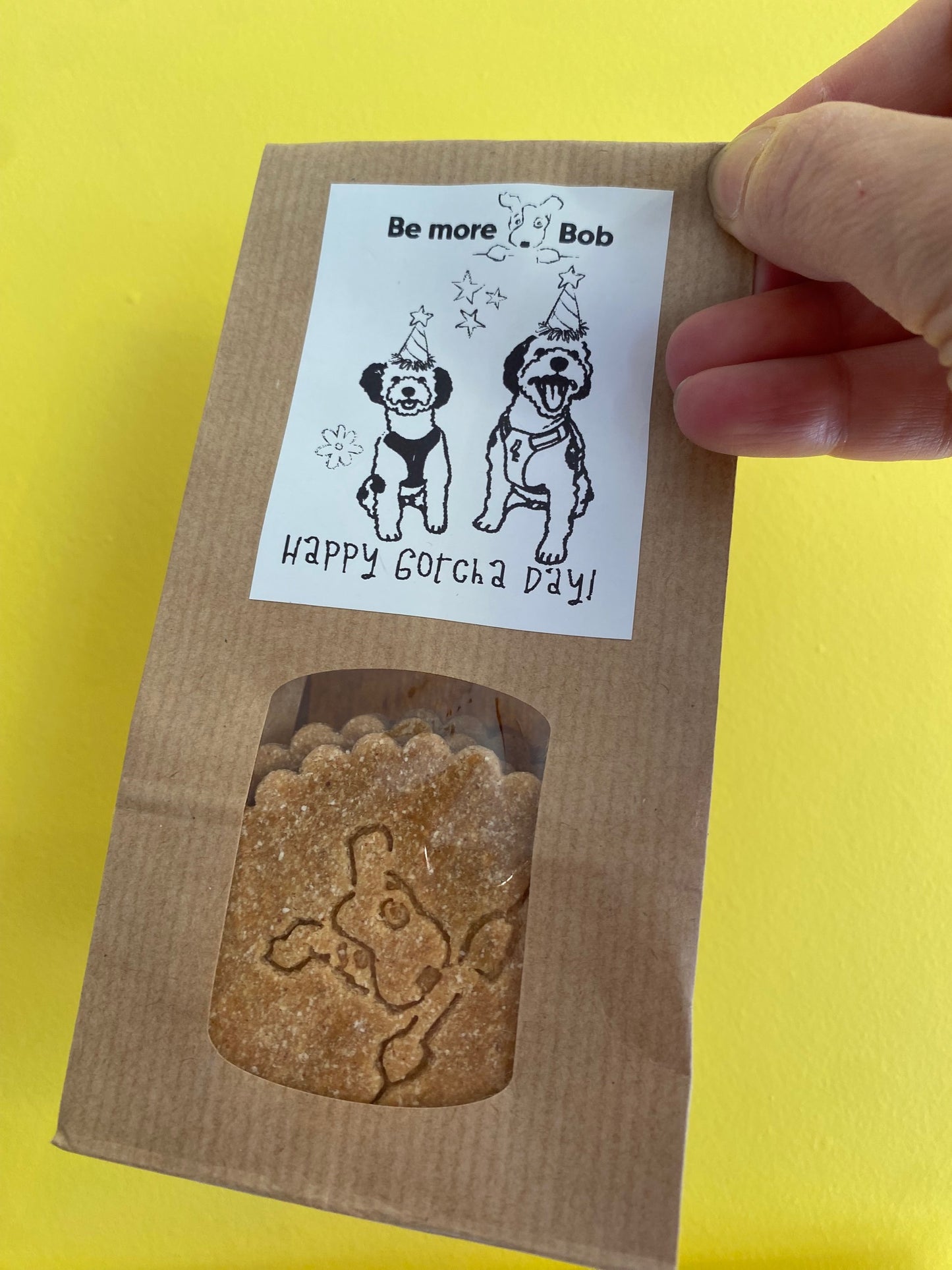 Be More Bob Apple & Peanut Butter Biccies