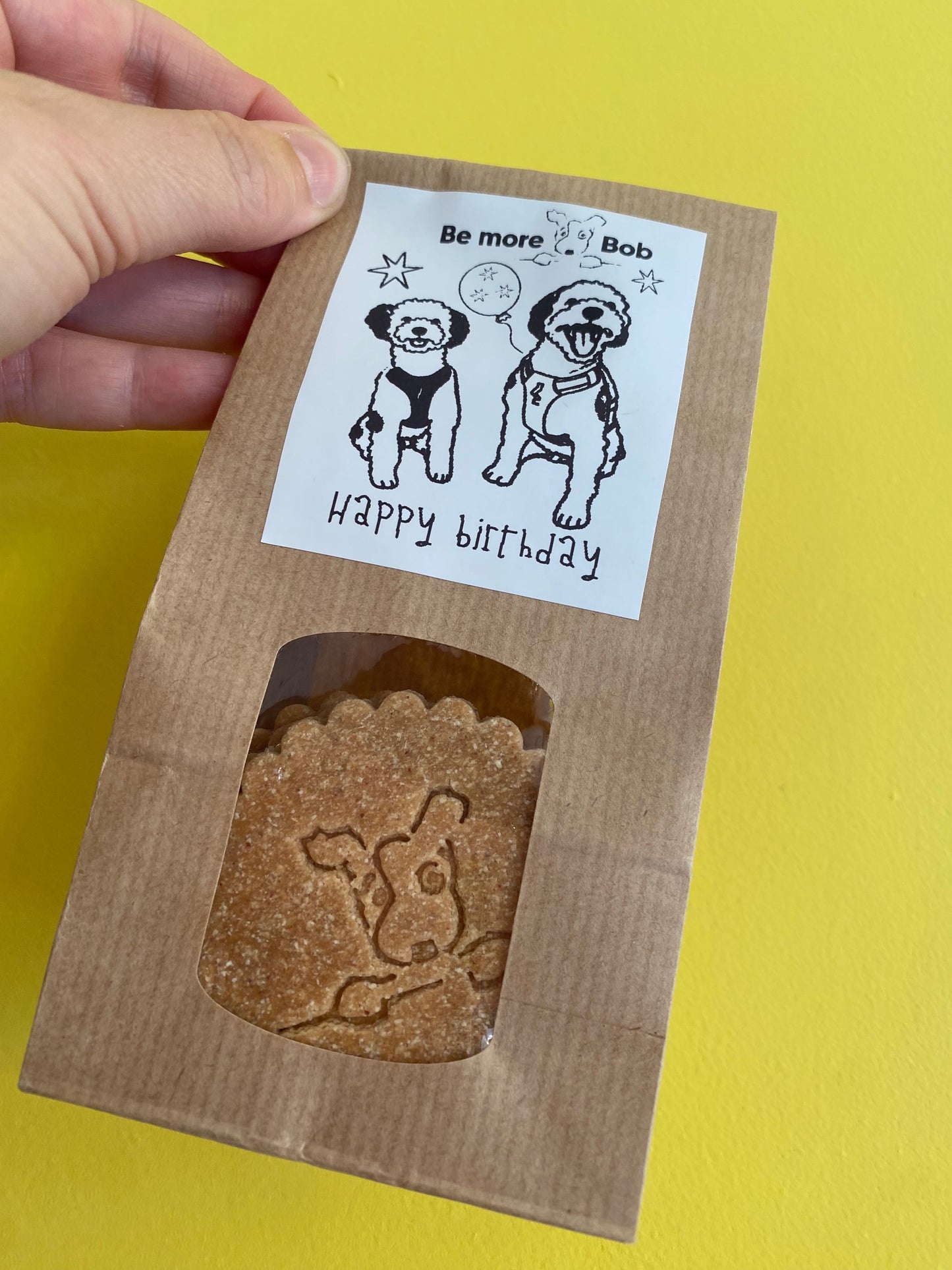 Be More Bob Apple & Peanut Butter Biccies