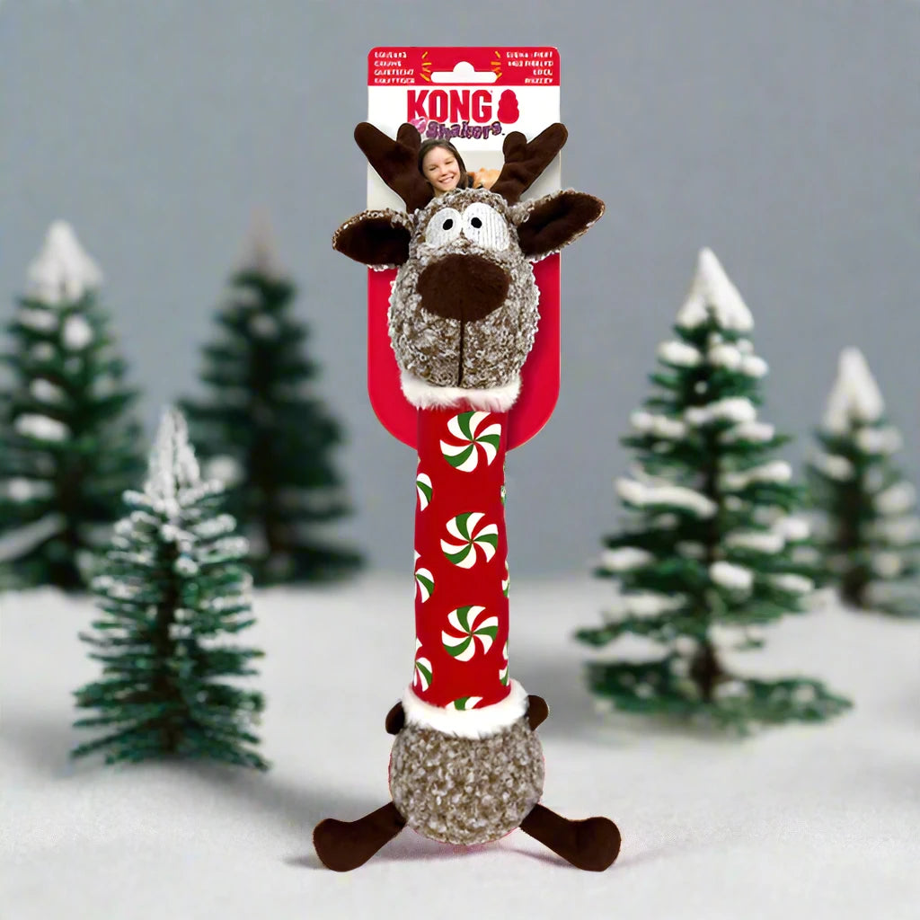 Kong Holiday Shakers Luvs Reindeer