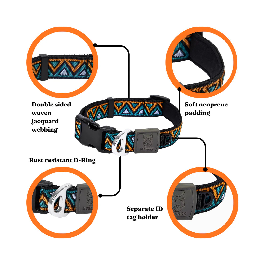 Go-Cee Strong Every Day Dog Collar - Hollyhock - Neerdog