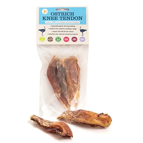 Long Lasting Ostrich Knee Tendon - JR Pet