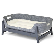 Load image into Gallery viewer, Pup &amp; Kit PetNest Felt Bed &amp; Raised Stand