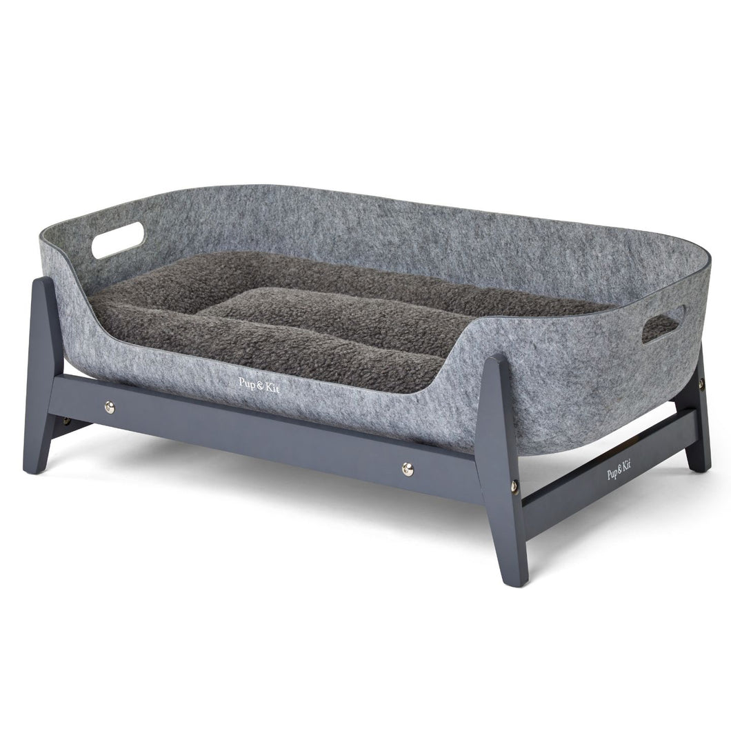 Pup & Kit PetNest Felt Bed & Raised Stand