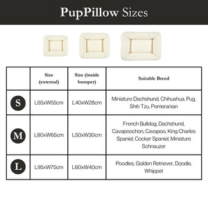 Pup & Kit PupPillow Fleece Dog Bed