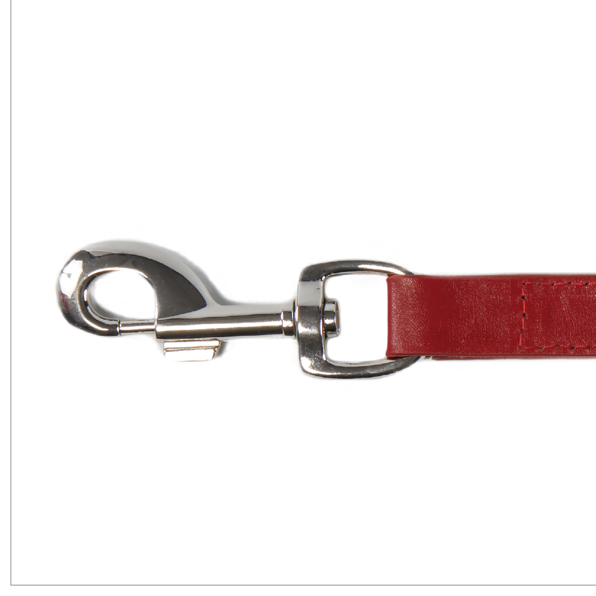 Eco Friendly Leather Dog Lead, Rose