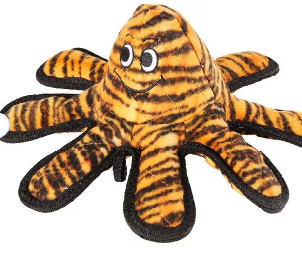 Tuffy Mega Octopus, Durable, Tough, Squeaky Dog Toy