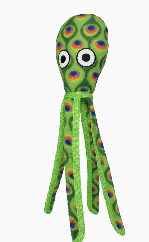 Ocean Squid, Durable, Tough, Squeaky Dog Toy | Tuffy