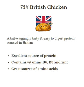 Forthglade British classics - chicken family lunch, lamb hotpot & turkey stew